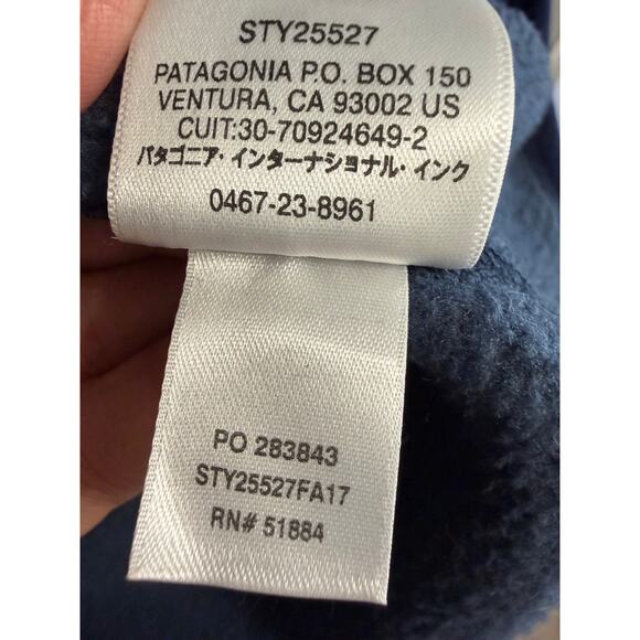 Patagonia Men's Better Sweater Fleece Jacket Blue Sz S - Picture 11 of 11